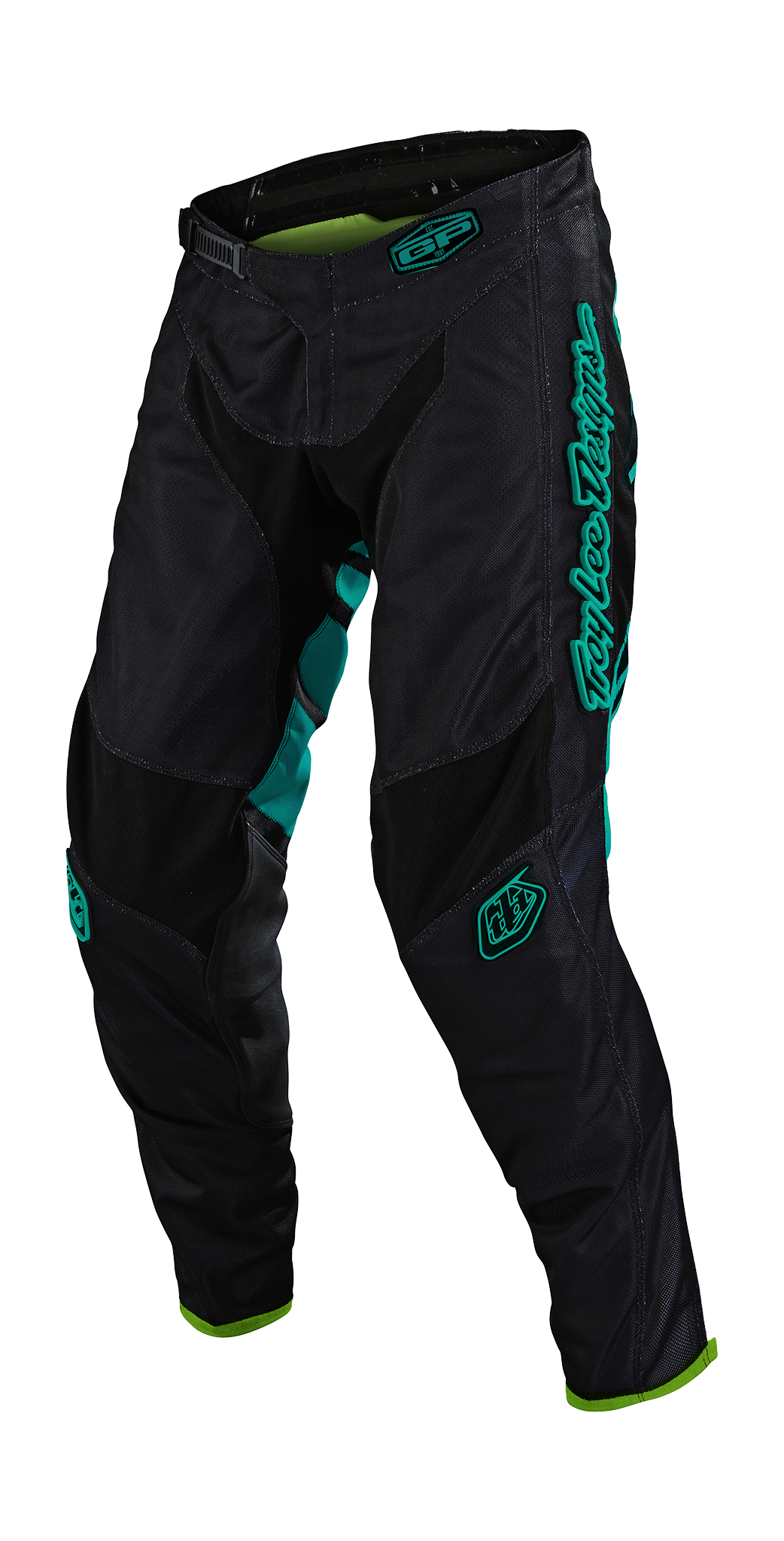 Troy Lee Designs Motocross Pants GP Air Drift - Black / Turquoise
