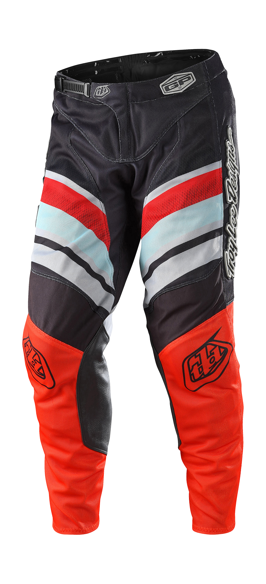 Troy Lee Designs Motocross Pants GP Air Warped - Charcoal / Orange