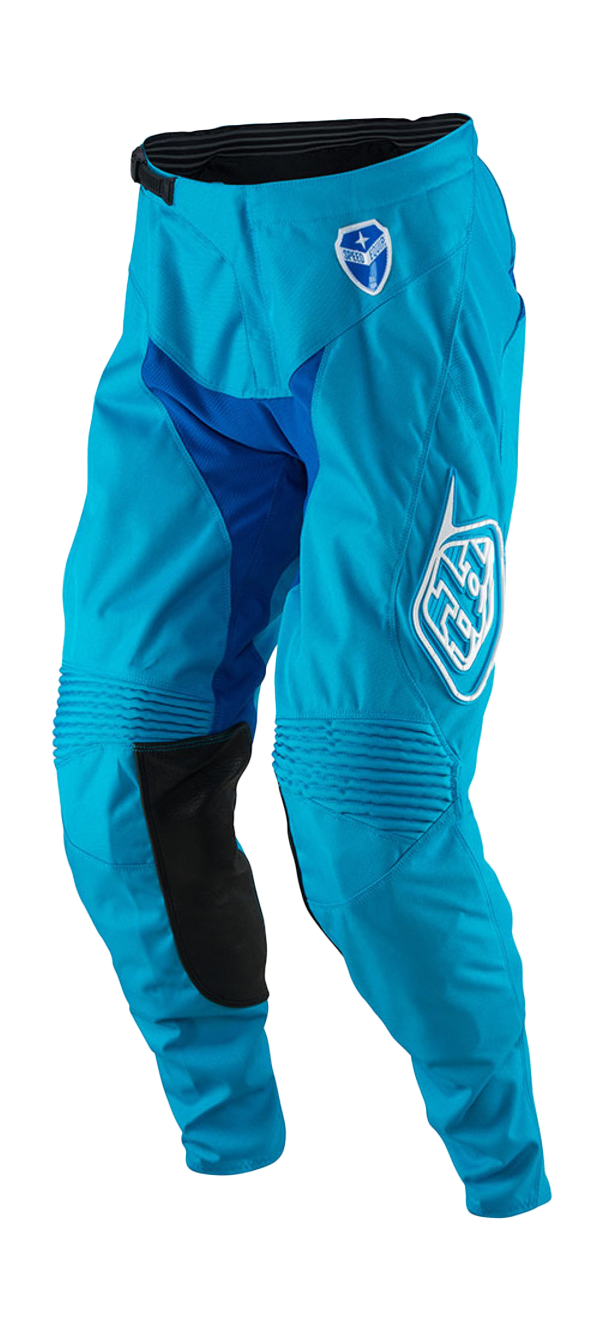Troy Lee Designs Motocross Pants SE Starburst - Cyan / Blue