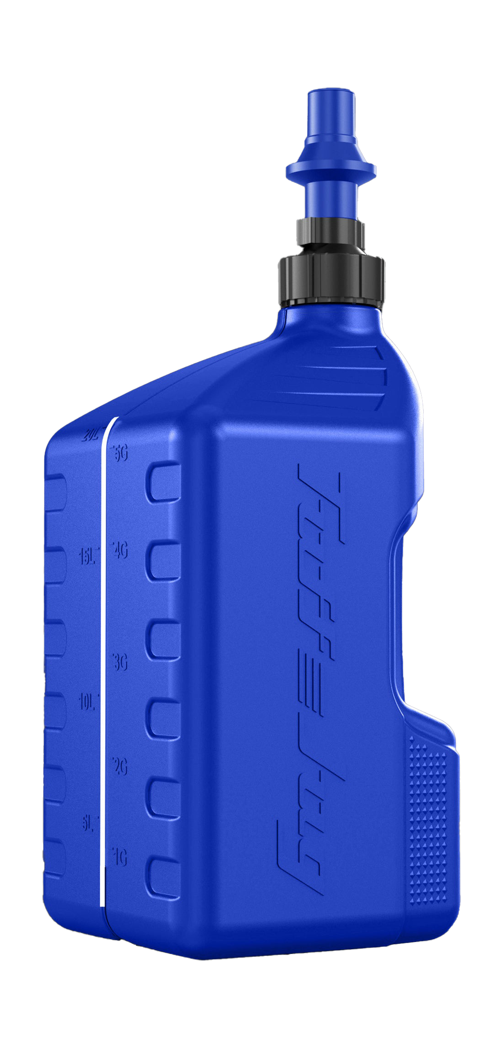 Tuff Jug Fuel Can Gen 3 Quick-Fill Cap - Blue / Blue - 20 L
