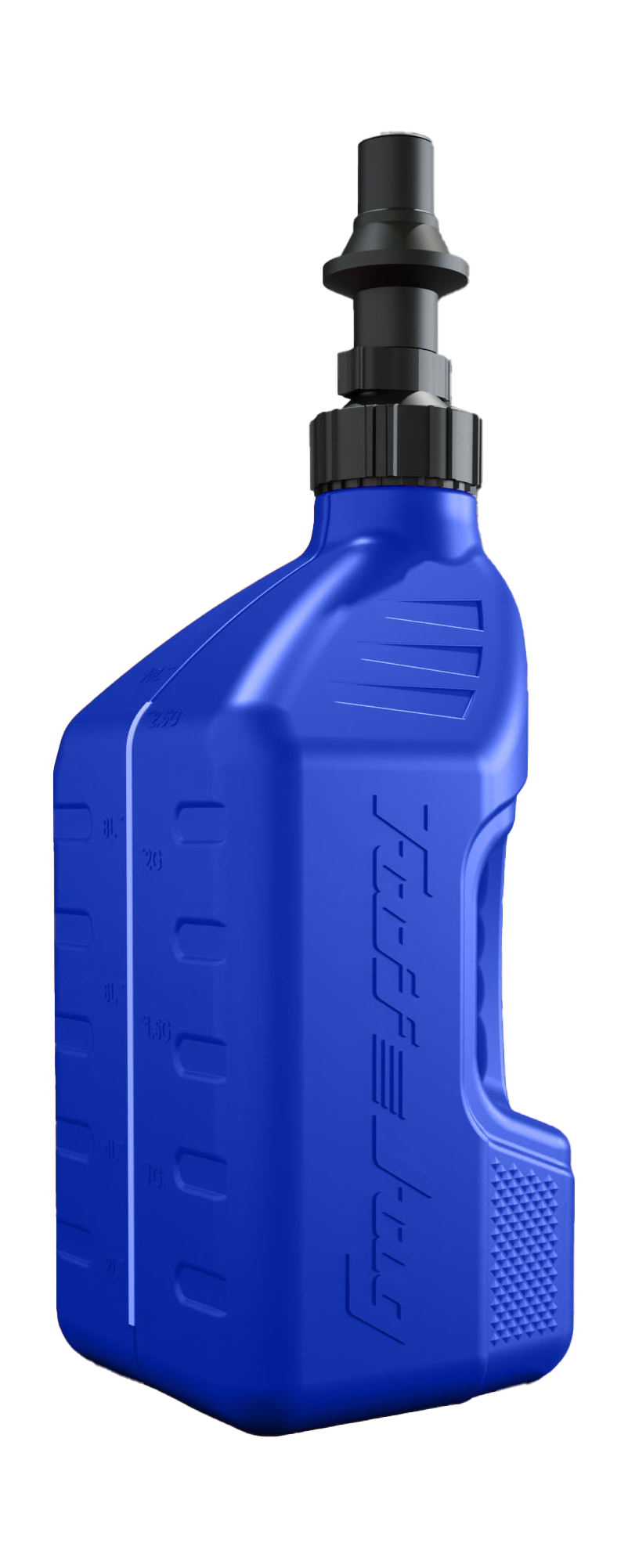 Tuff Jug Fuel Can Gen 3 Quick-Fill Cap - Blue / Black - 10 L