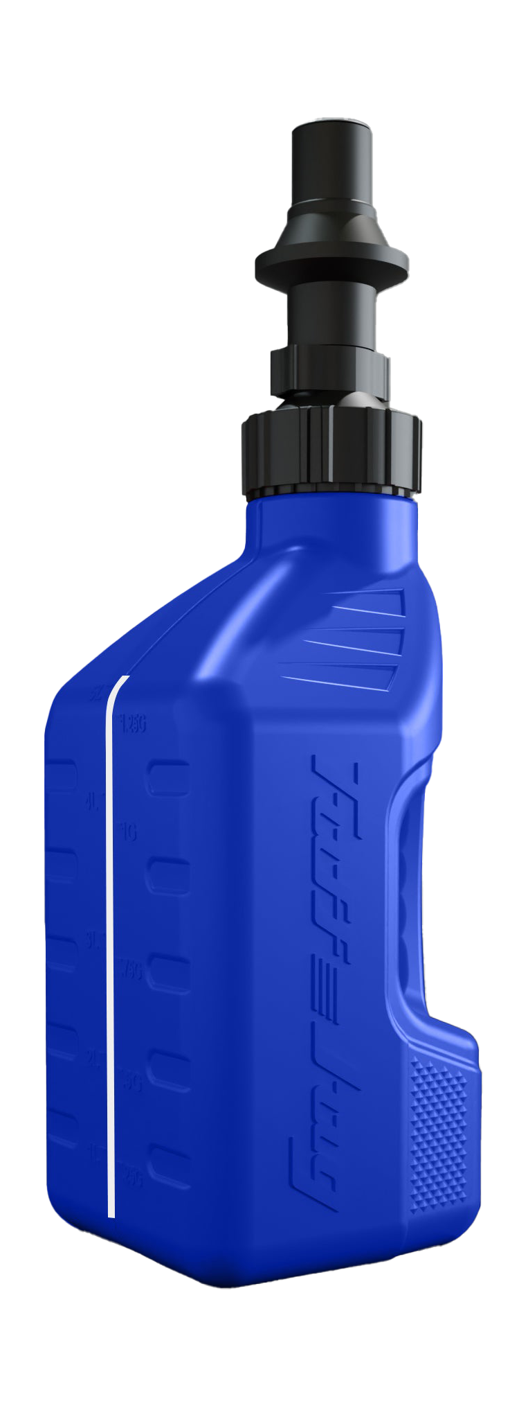Tuff Jug Fuel Can Gen 3 Quick-Fill Cap - Blue / Black - 5 L