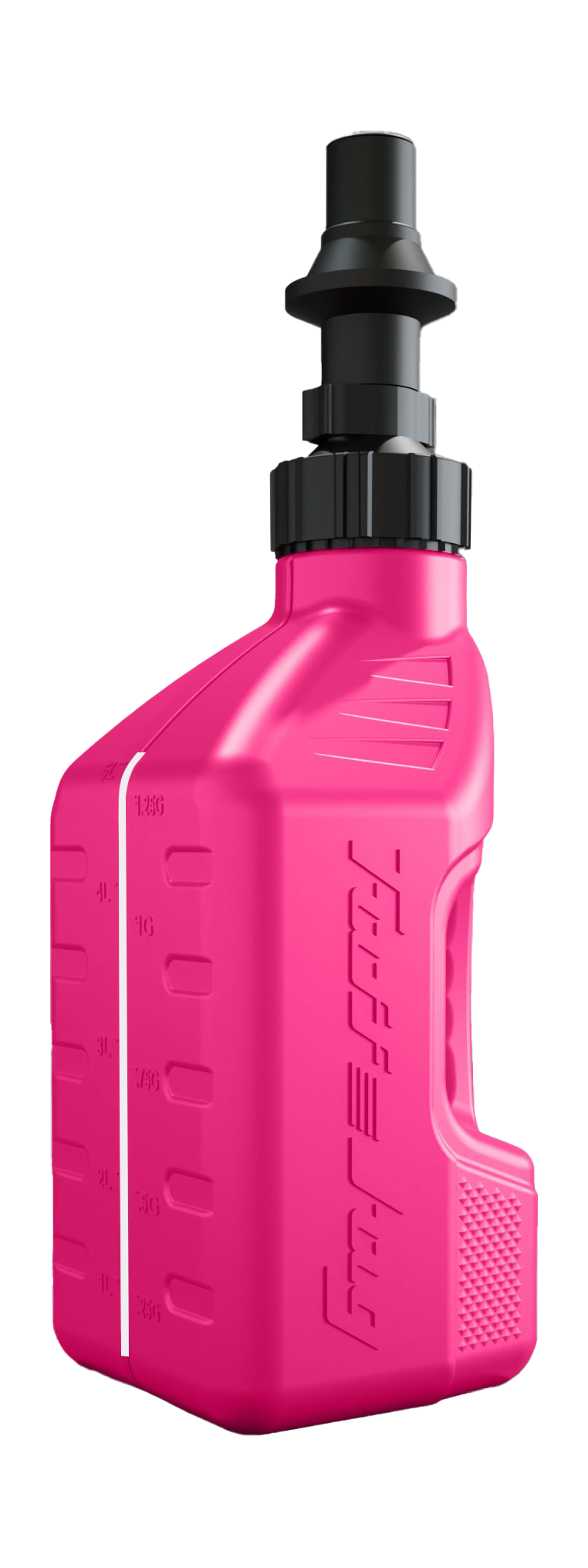 Tuff Jug Fuel Can Gen 3 Quick-Fill Cap - Pink / Black - 5 L