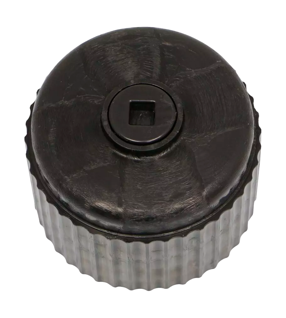 Tuff Jug Standard Cap &amp; Center Plug Gen 2 - Black