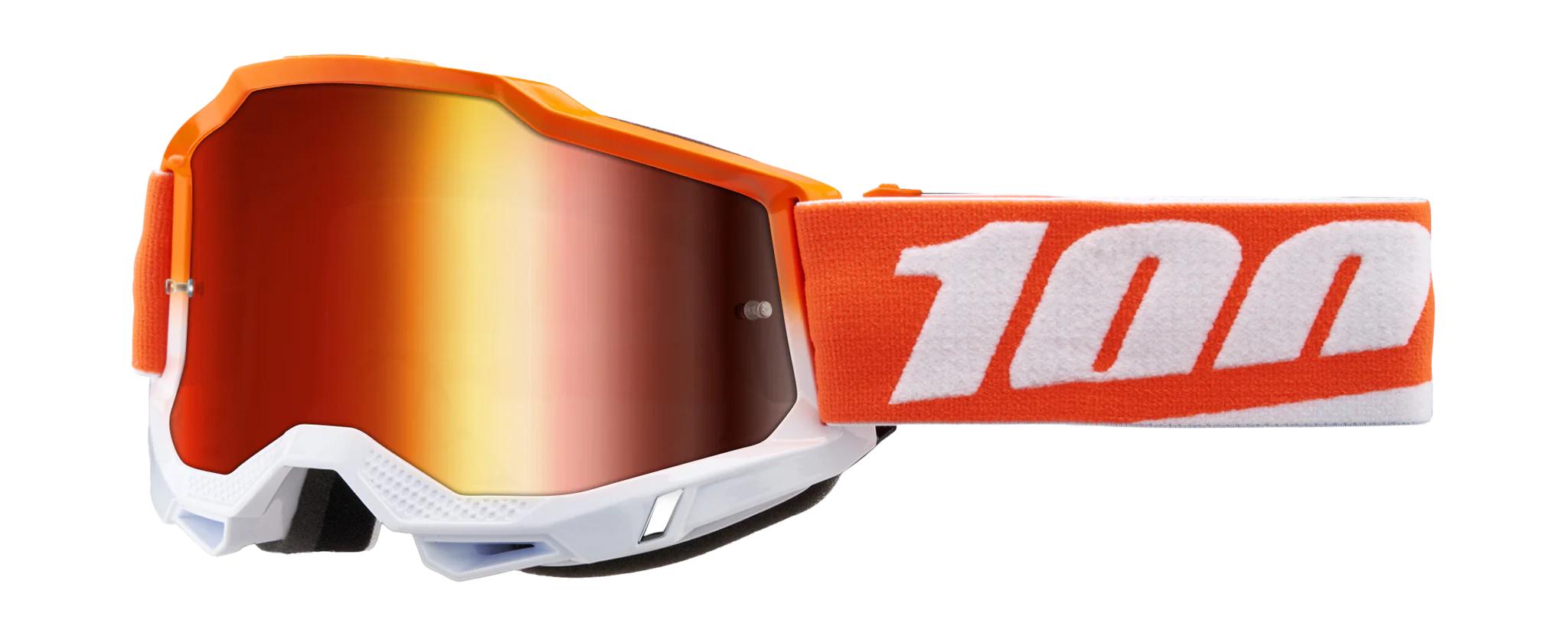 100% Motocross Goggle Accuri 2 Matigofun - Mirror Red