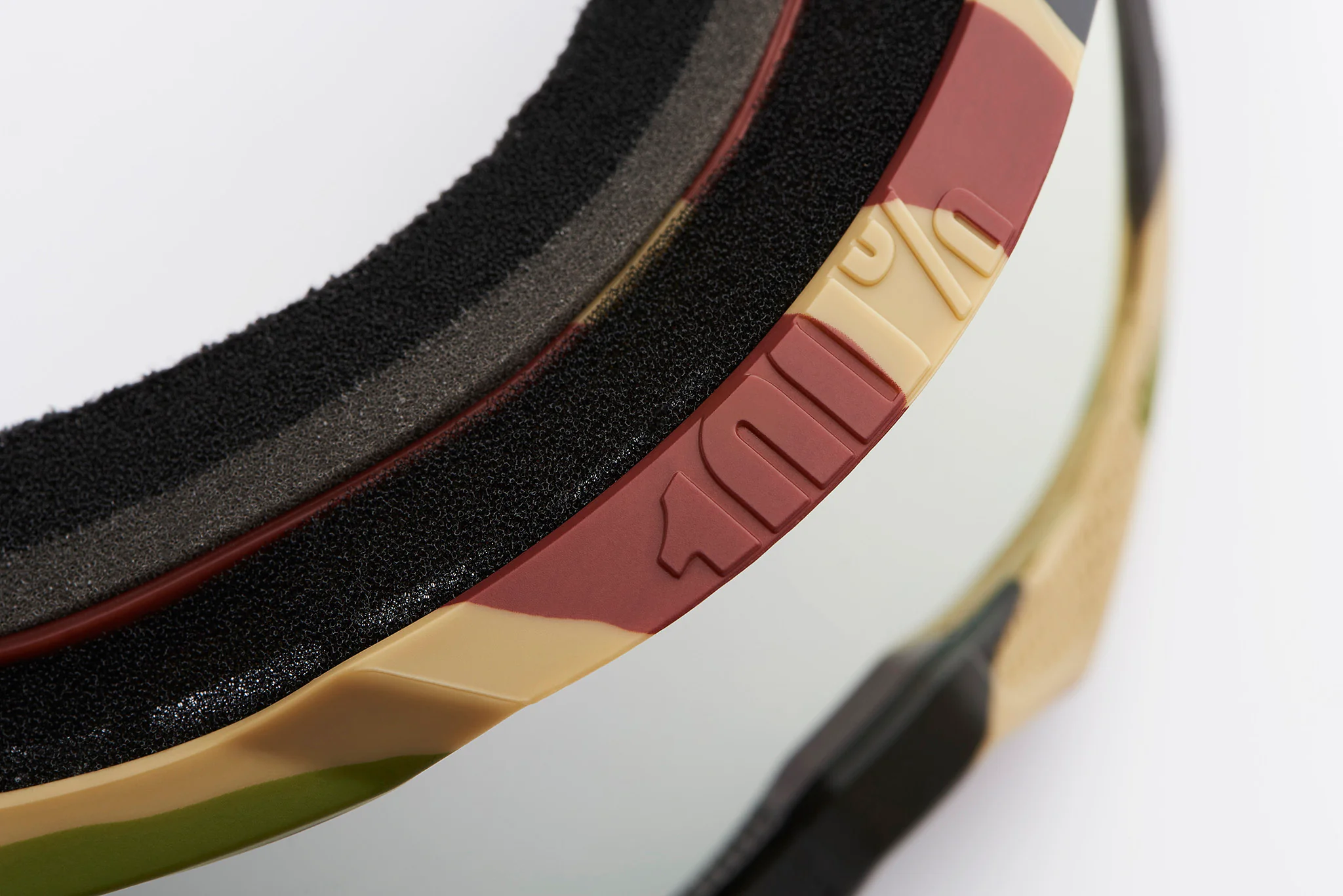 100% Motocross Goggle Accuri 2 Mission - Mirror Silver Flash