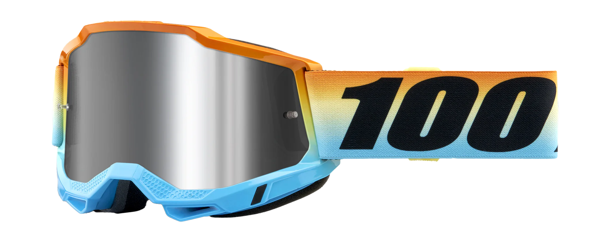 100% Motocross Goggle Accuri 2 Sunset - Mirror Silver Flash