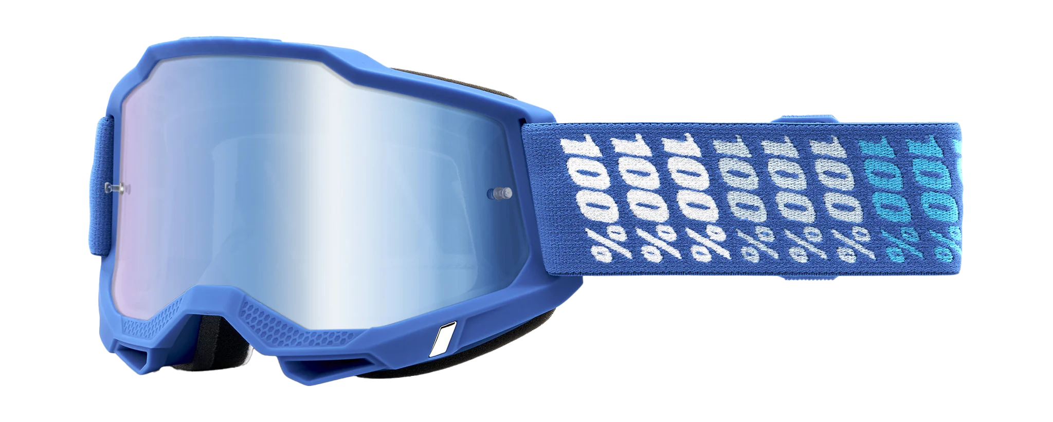 100% Motocross Goggle Accuri 2 Yarger - Mirror Blue