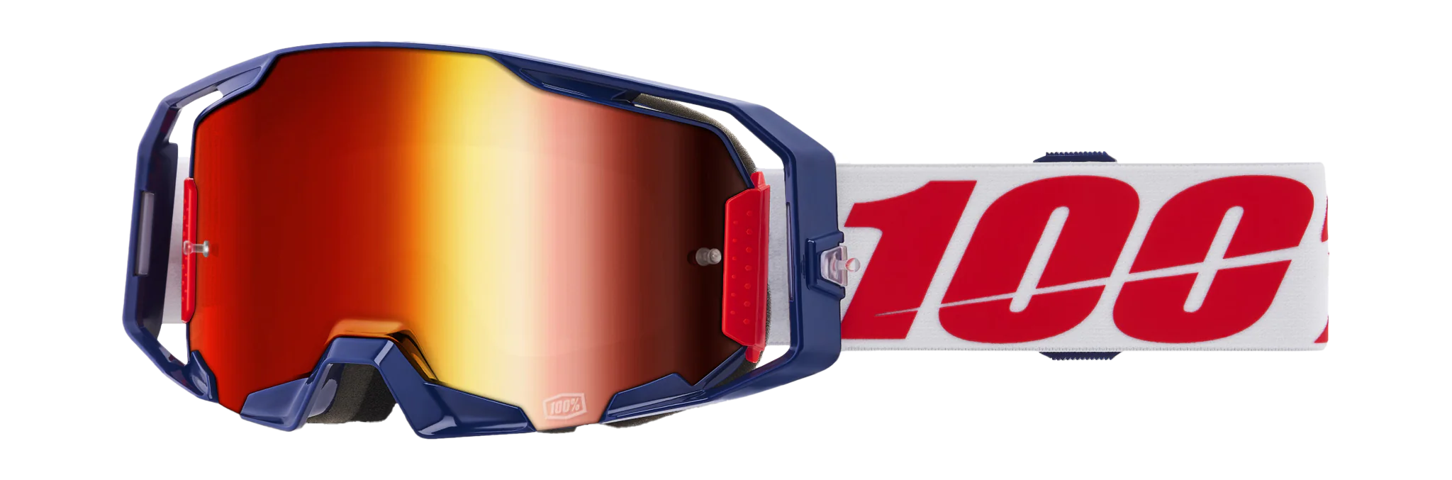 100% Motocross Goggle ARmatic Mach Z - Mirror Red