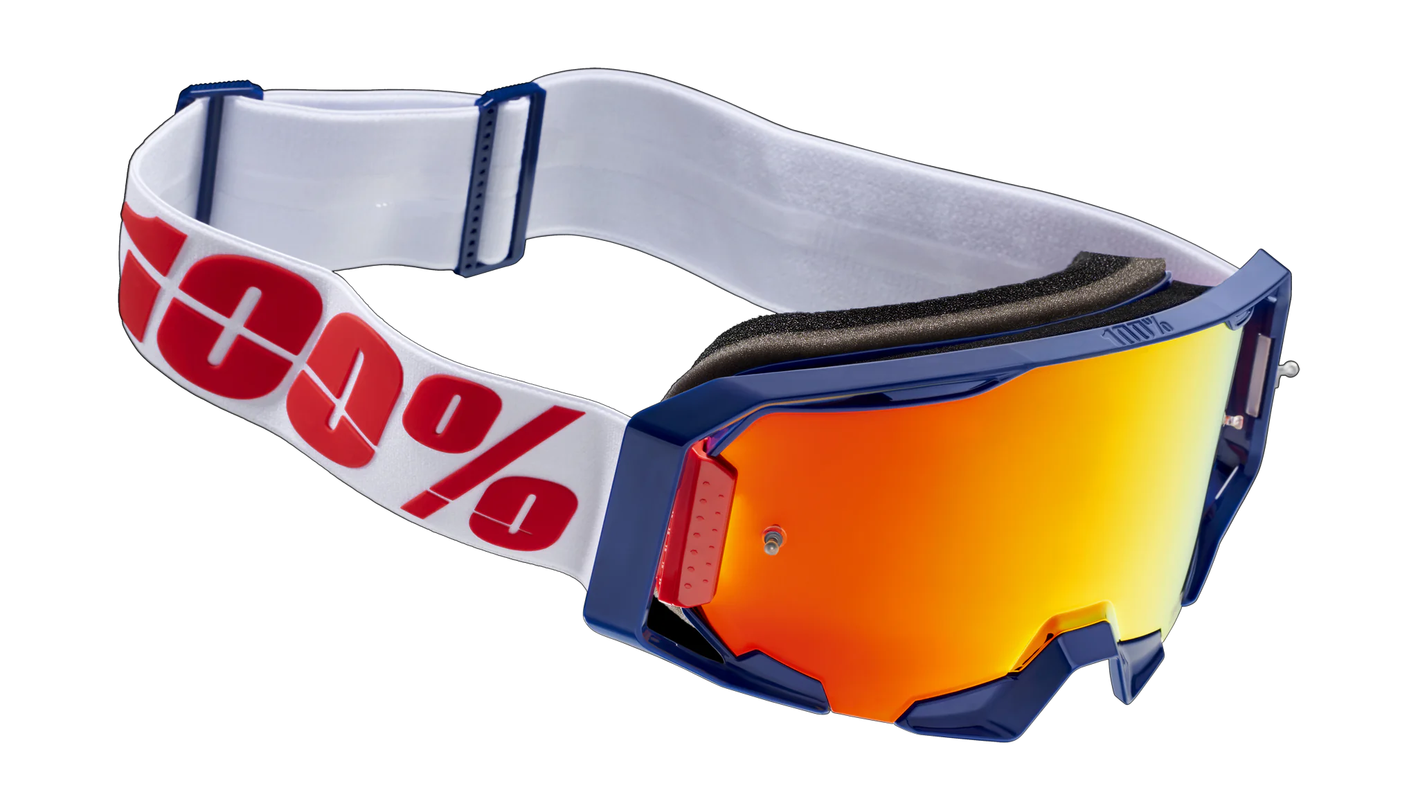 100% Motocross Goggle ARmatic Mach Z - Mirror Red