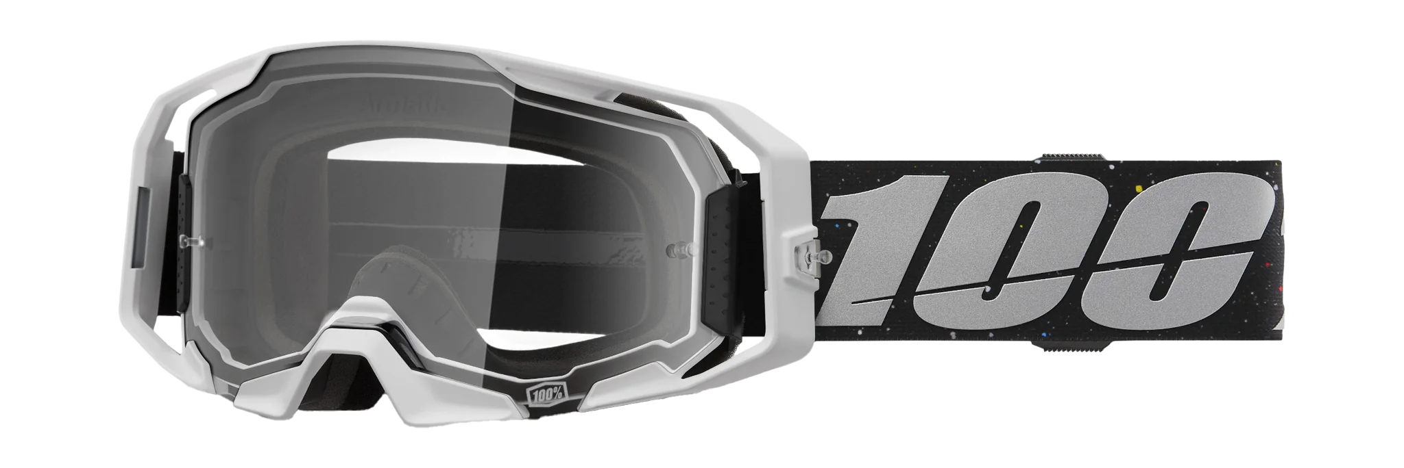 100% Motocross Goggle ARmatic RapidRacer - Clear