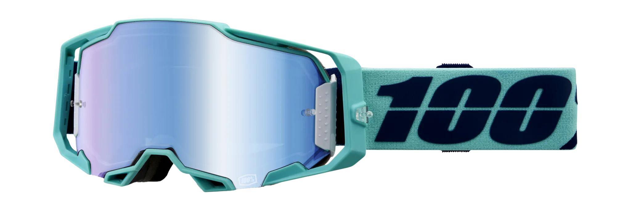 100% Motocross Goggle Armega Esterel - Mirror Blue