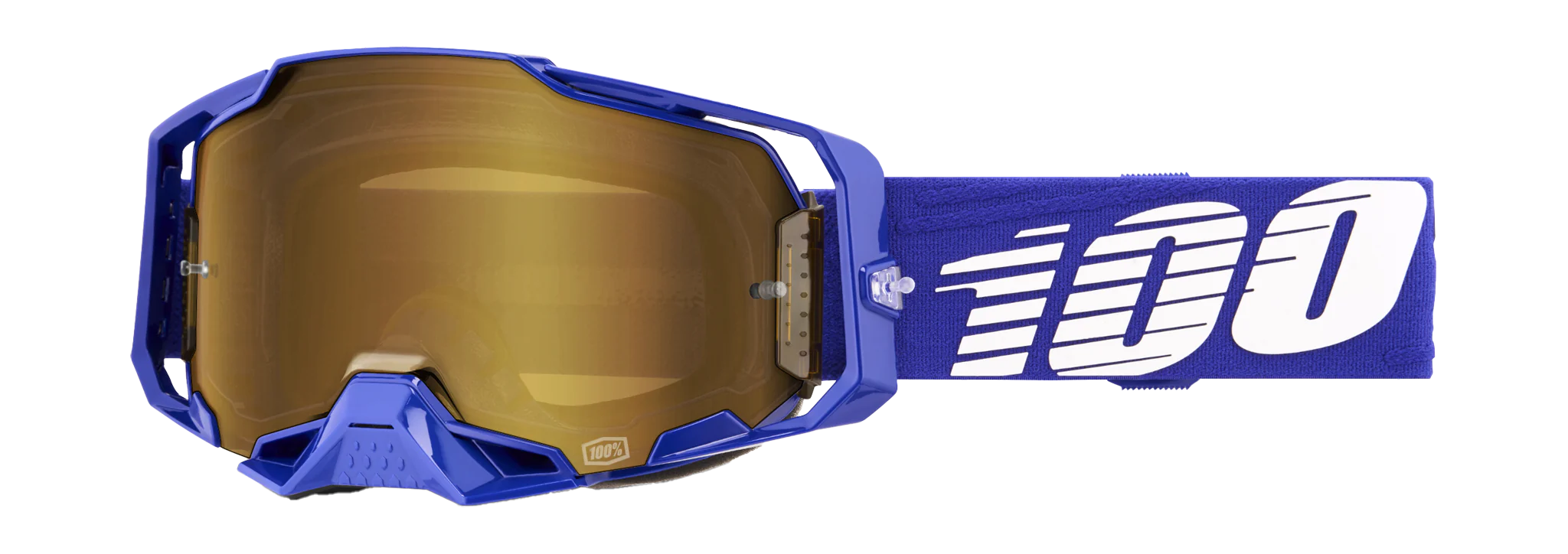 100% Motocross Goggle Armega Klein - Mirror Gold