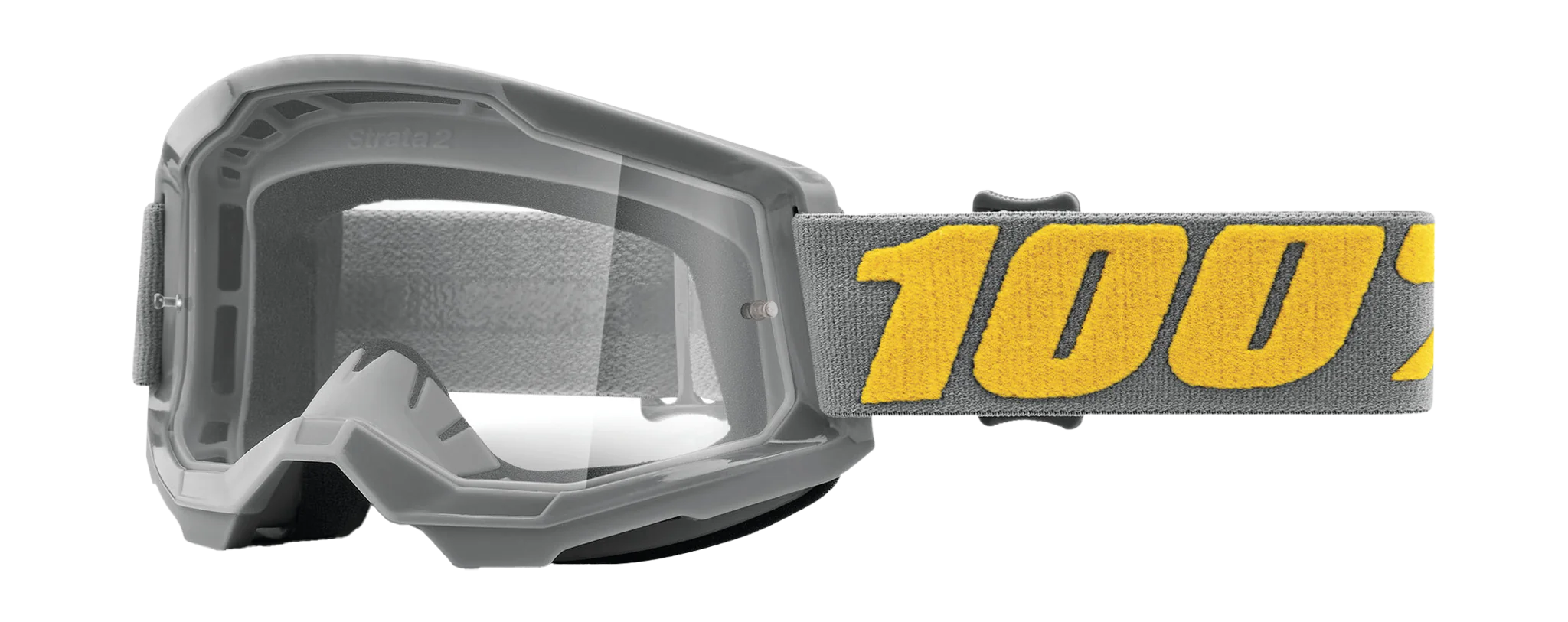 100% Motocross Goggle Strata 2 Izipizi - Clear