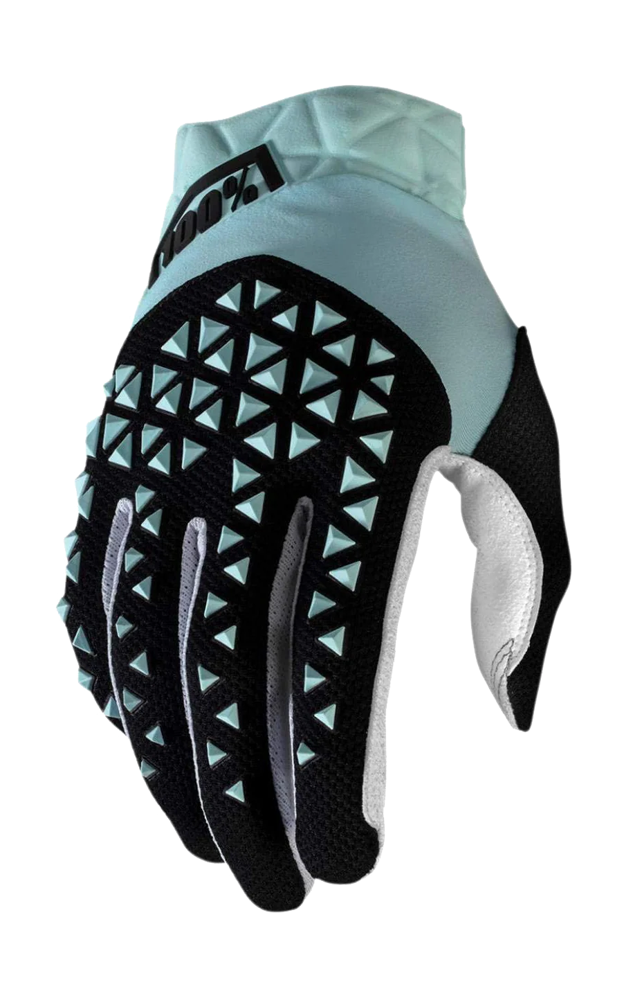 100% Motocross Gloves Airmatic - Blue / Black