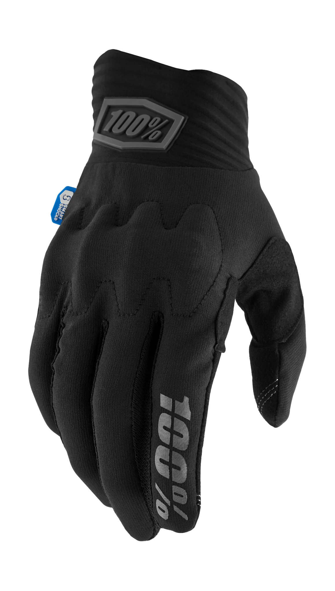100% Motocross Gloves Cognito Smart - Black
