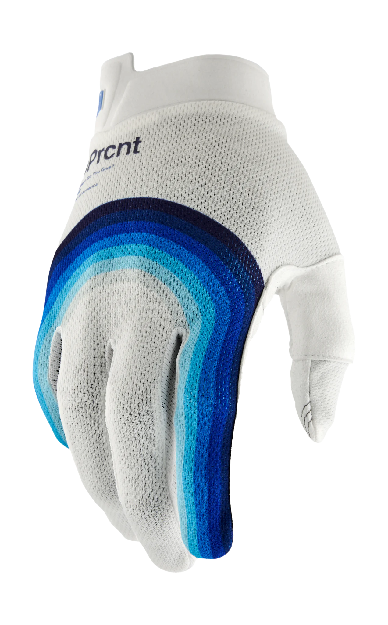 100% Motocross Gloves iTrack Rewind - White