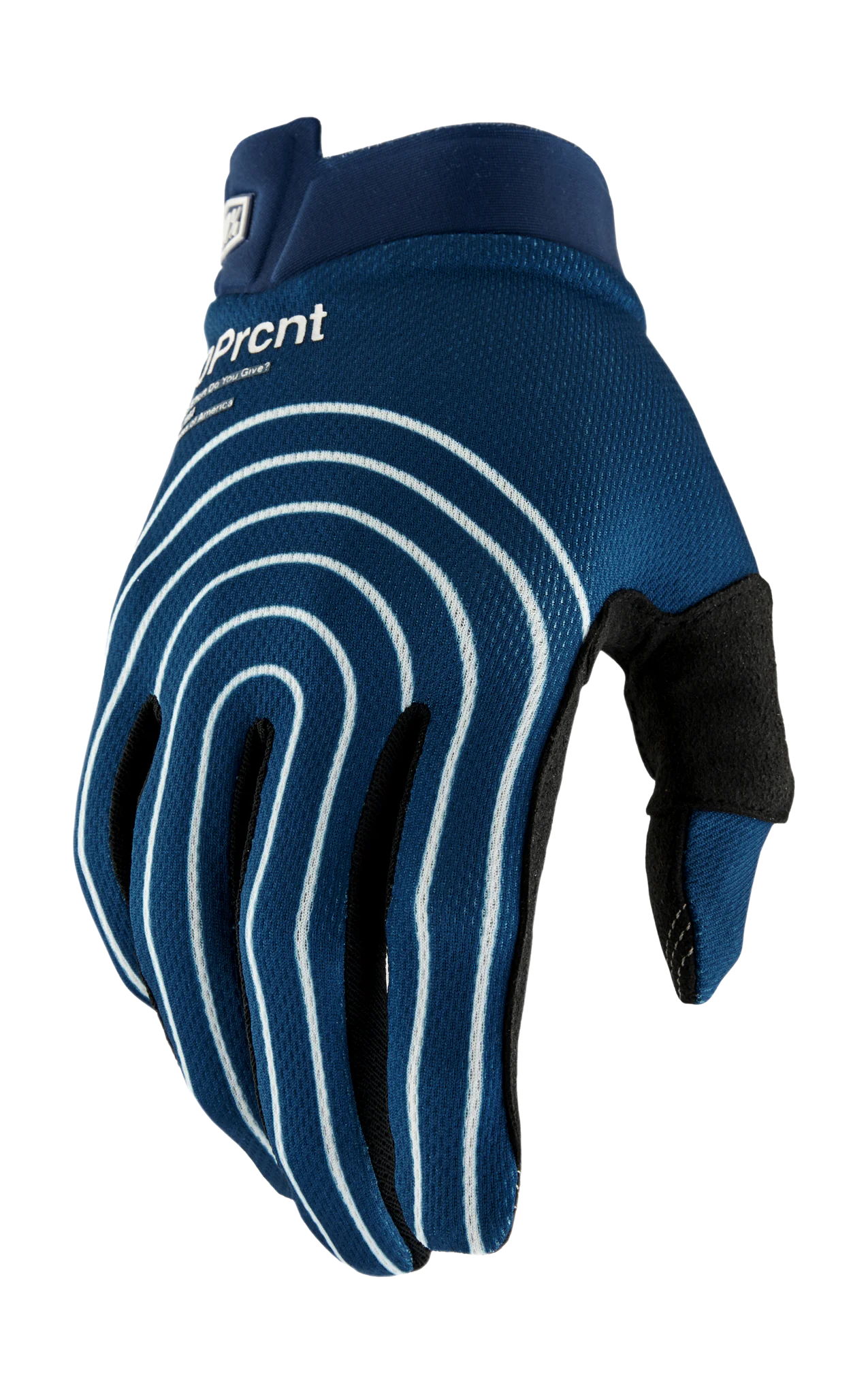 100% Motocross Gloves iTrack - Rewound Navy