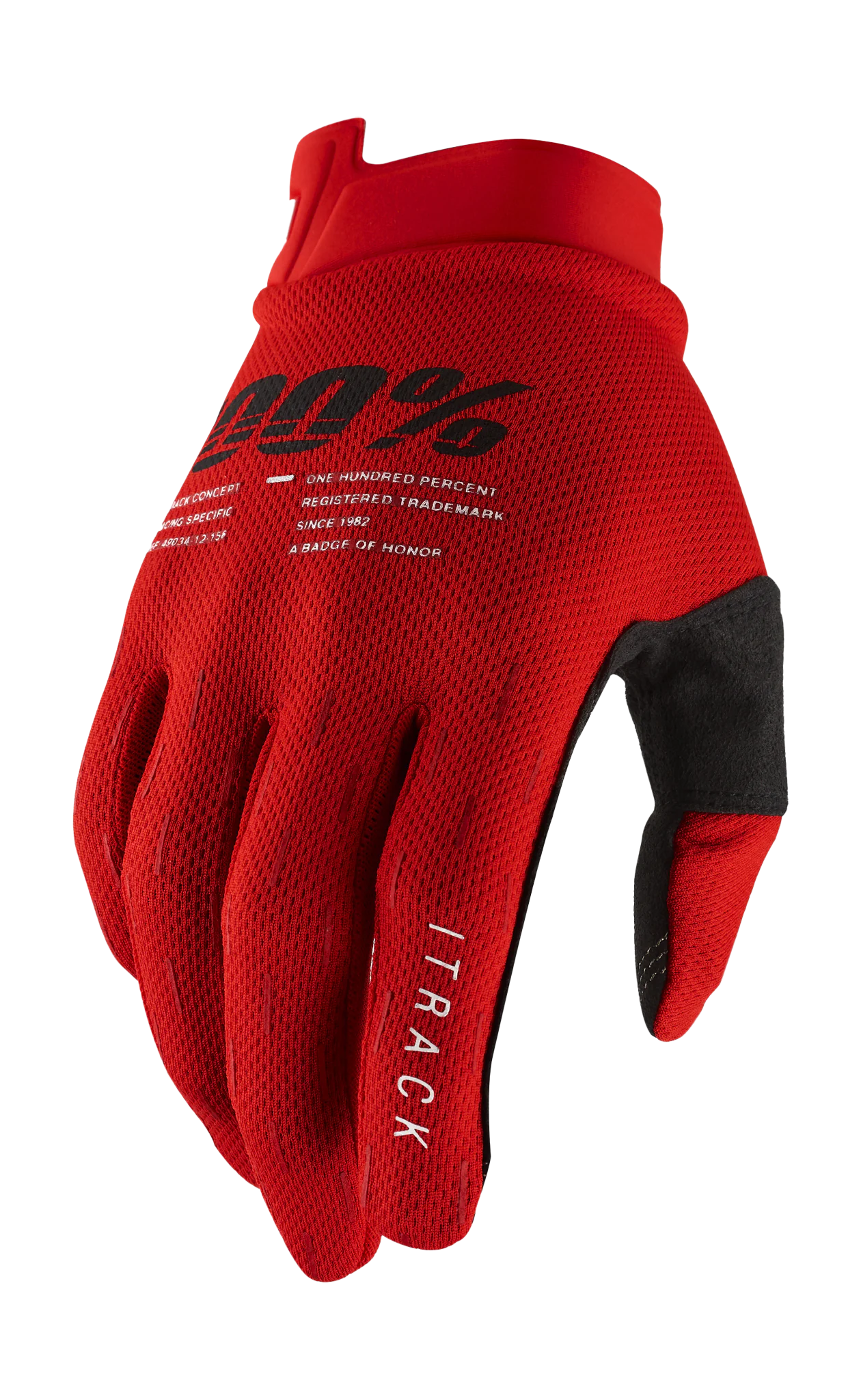 100% Motocross Gloves iTrack - Red