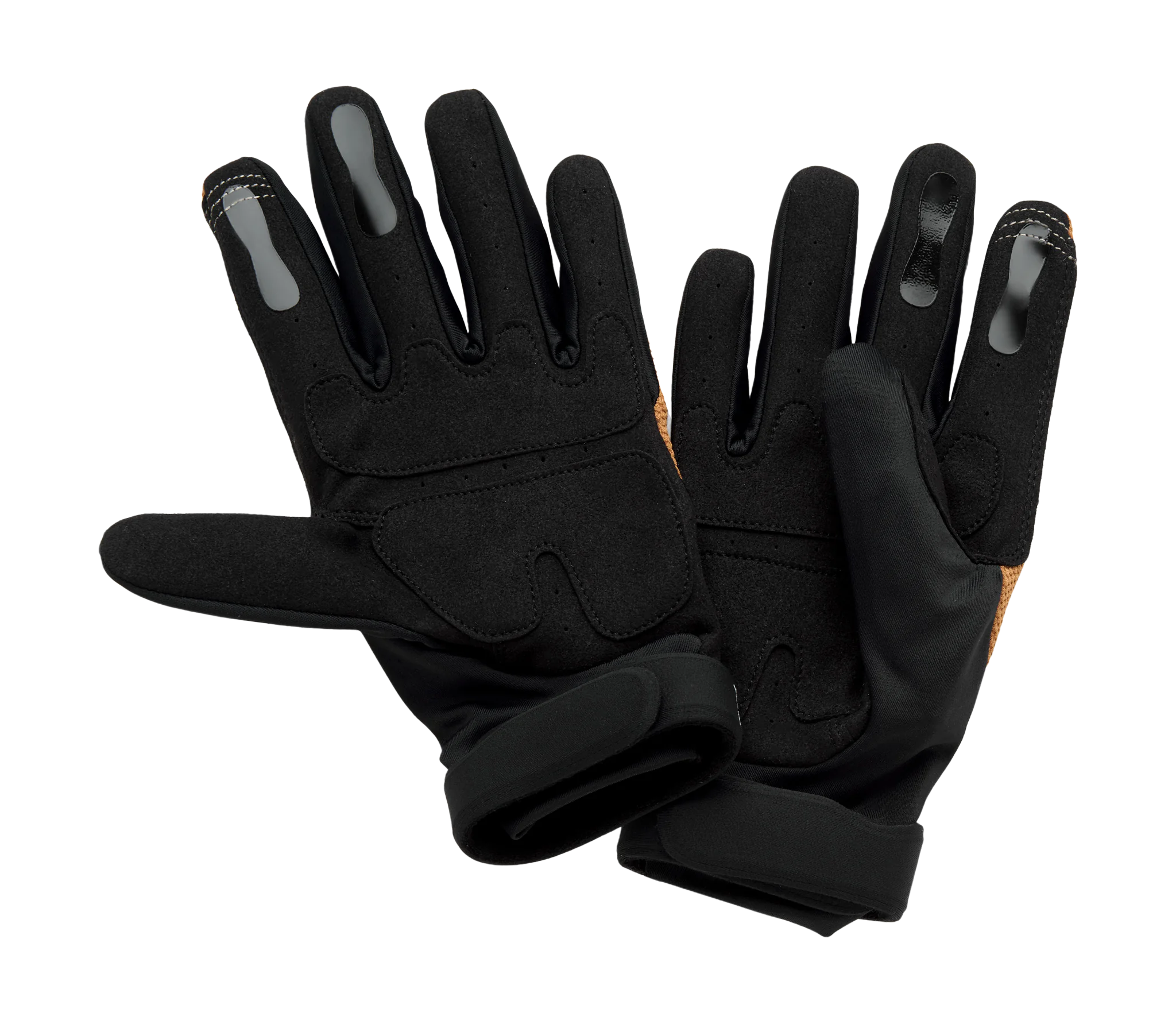 100% Motocross Gloves Langdale - Black / Tangerine