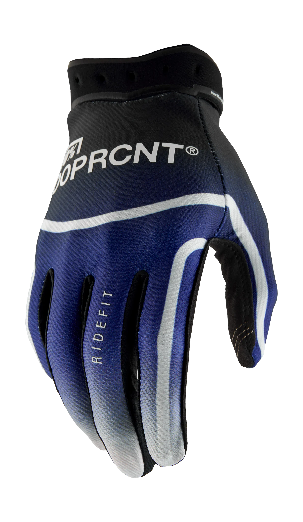 100% Motocross Gloves Ridefit - Blue