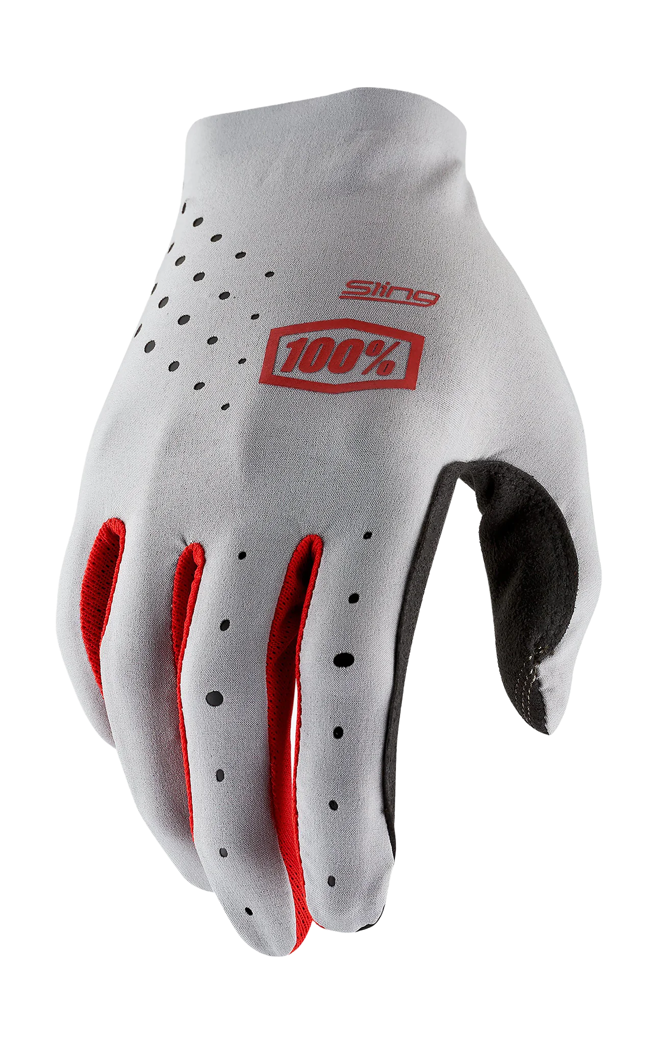 100% Motocross Gloves Sling MX - Grey
