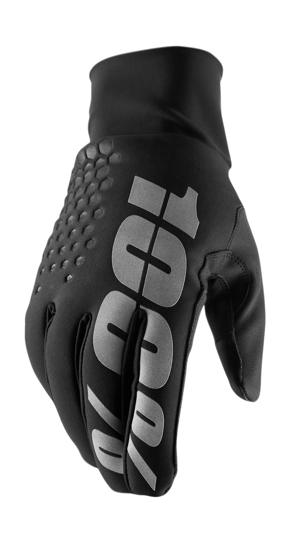 100% Motocross Gloves Winter Hydromatic Brisker - Black