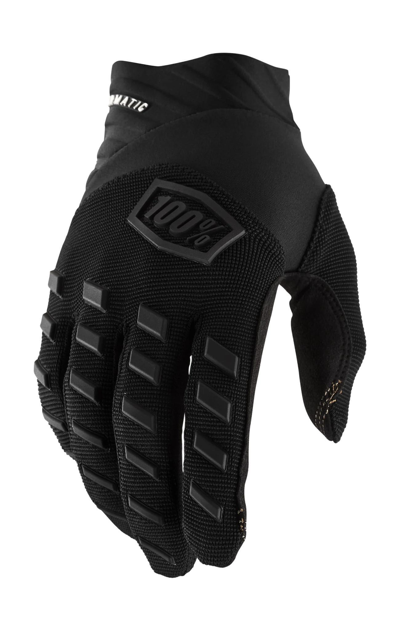 100% Youth Motocross Gloves Airmatic - Black / Charcoal