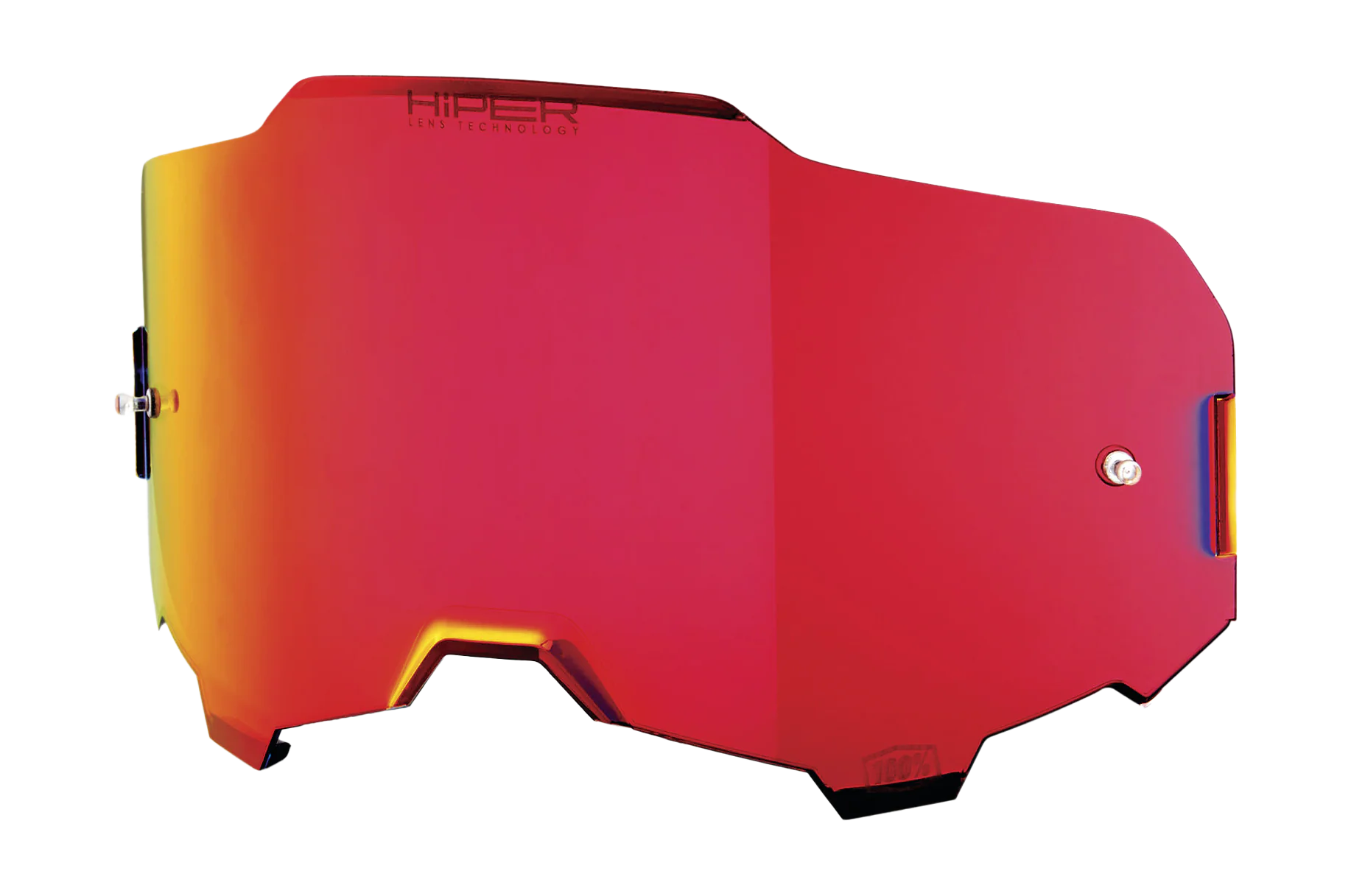100% Lens ARMEGA / ARMATIC - Injected HiPER Mirror Red