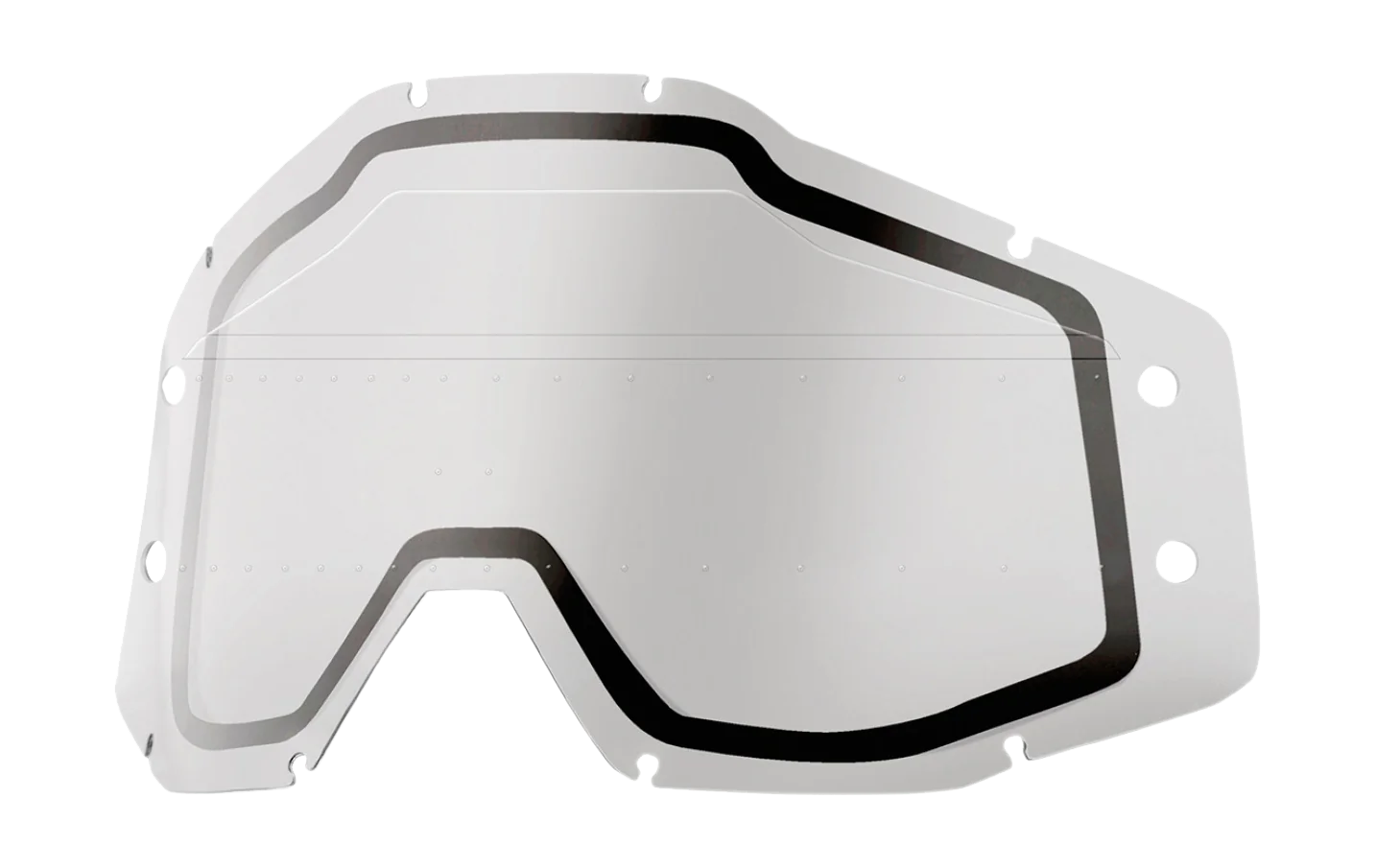 100% Lens / Mud Flap Set Roll-Off Forecast New Generation AC1/ST1 - Dual Sonic with Bumps Clear