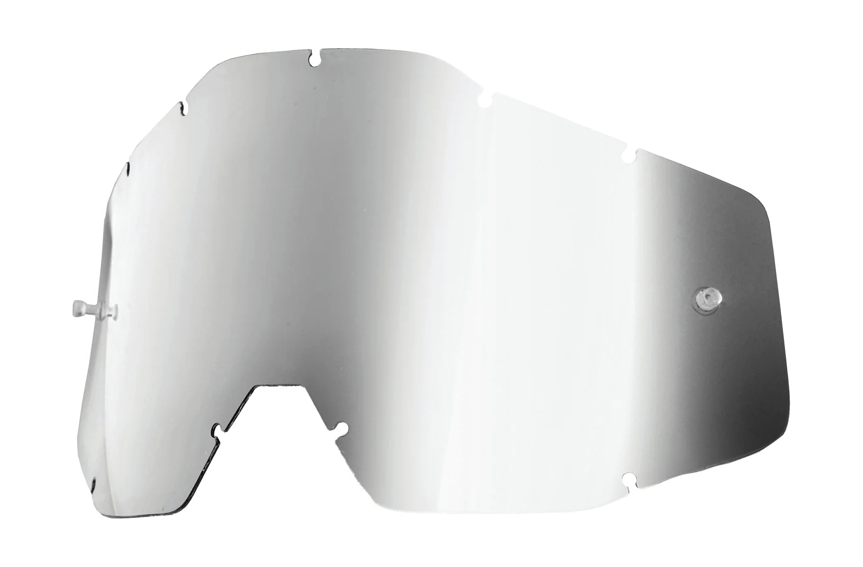 100% Lens RC1/AC1/ST1 - Standard Mirror Silver