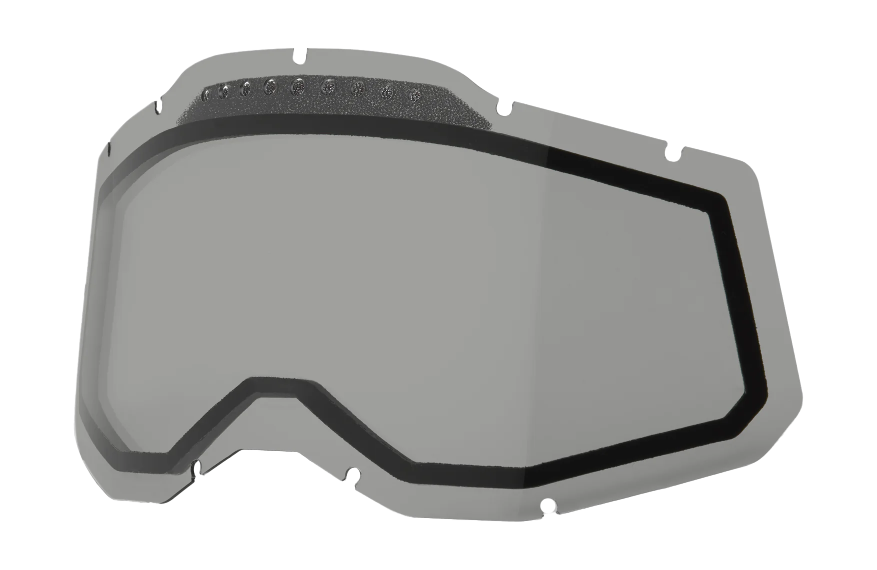 100% Lens RC2/AC2/ST2 - Dual Vented Smoke