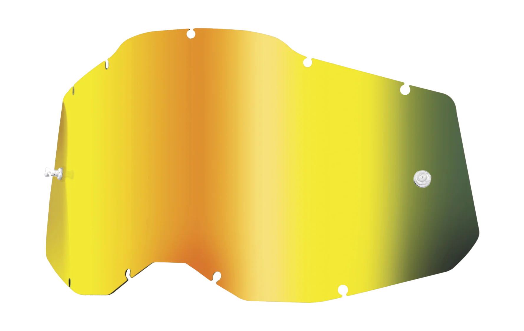 100% Lens RC2/AC2/ST2 - Standard Mirror Gold