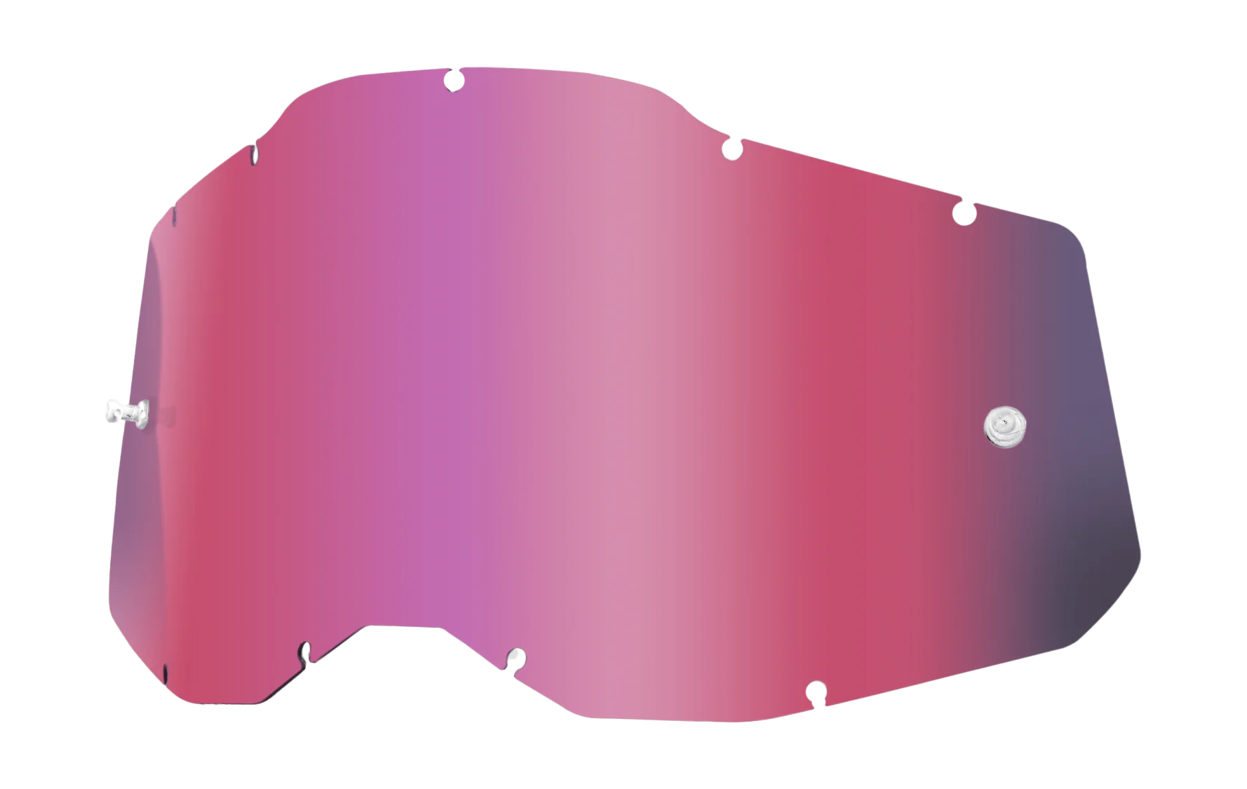 100% Lens RC2/AC2/ST2 - Standard Mirror Pink