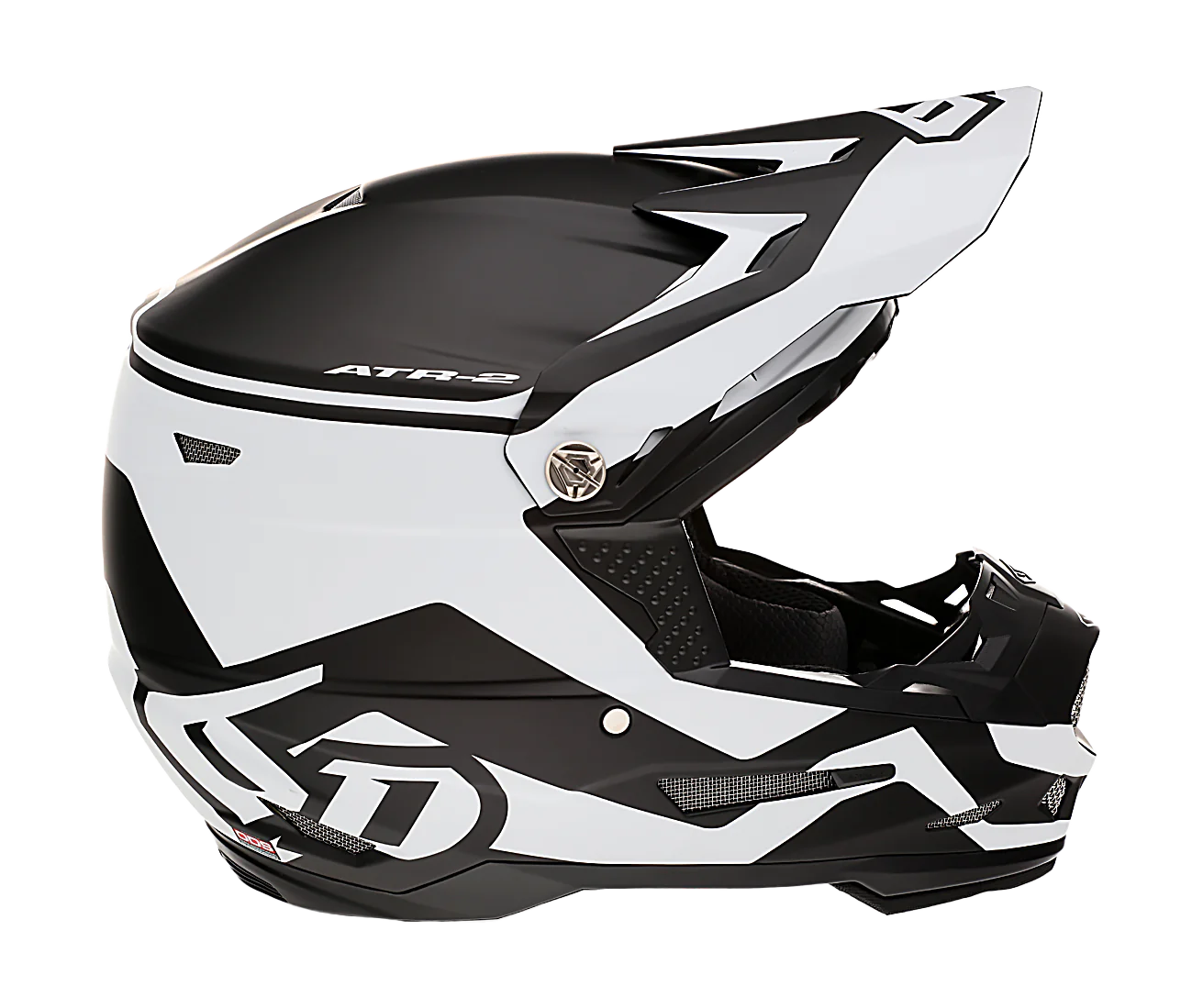 6D Motocross Helmet ATR-2 Drive - White