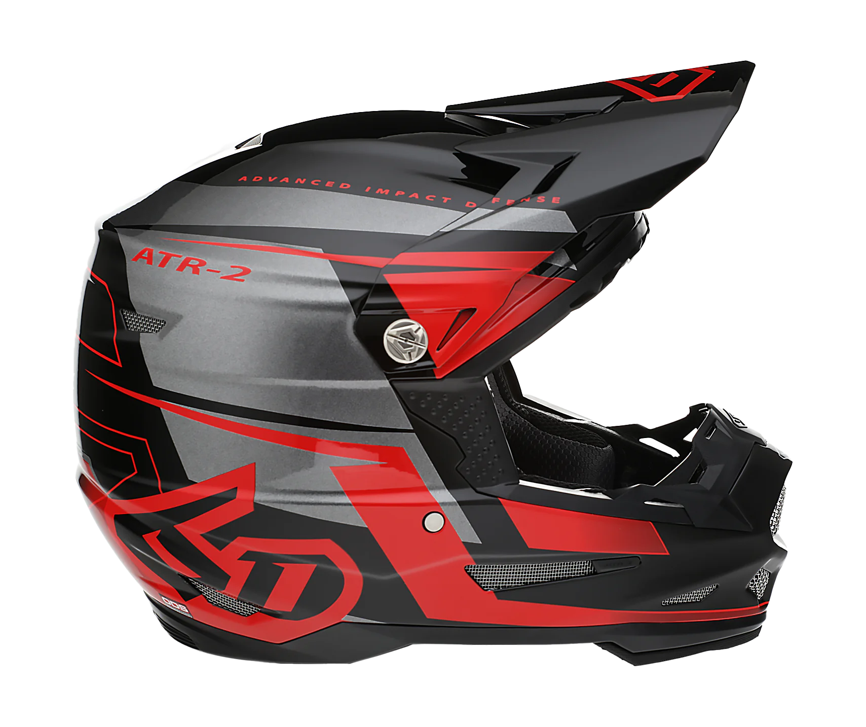 6D Motocross Helmet ATR-2 Mach - Red
