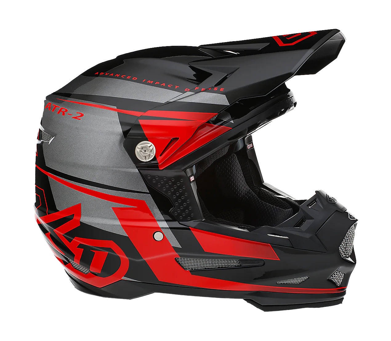 6D Motocross Helmet ATR-2 Mach - Red