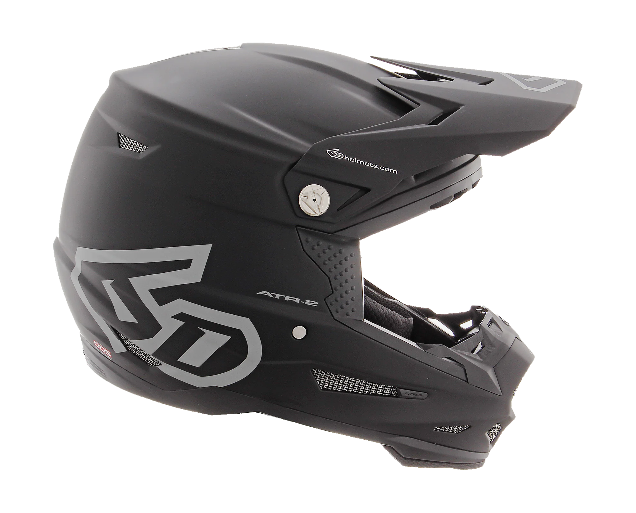 6D Motocross Helmet ATR-2 Solid - Black / Matte