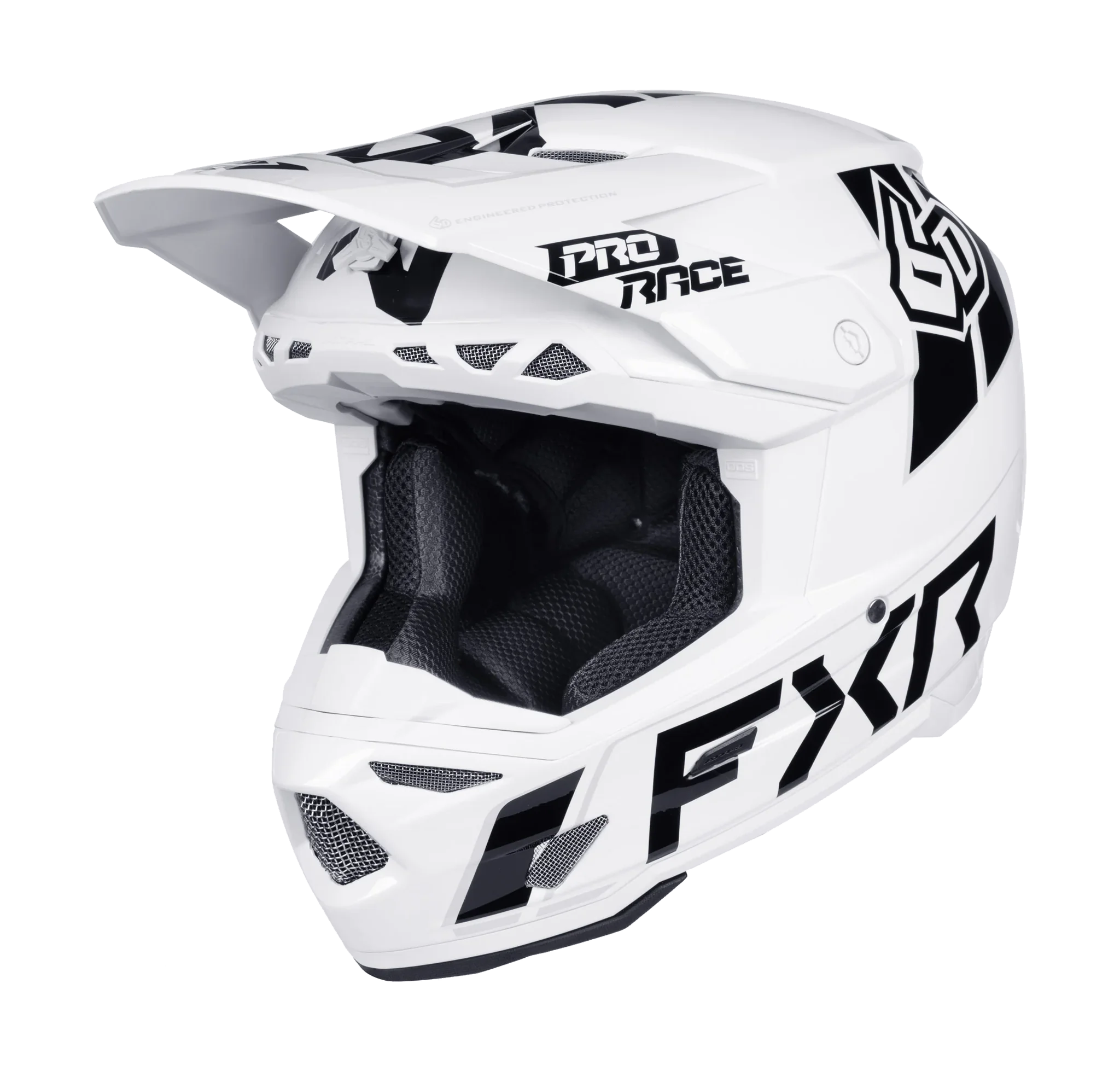 6D Motocross Helmet ATR-3 FXR - Checker