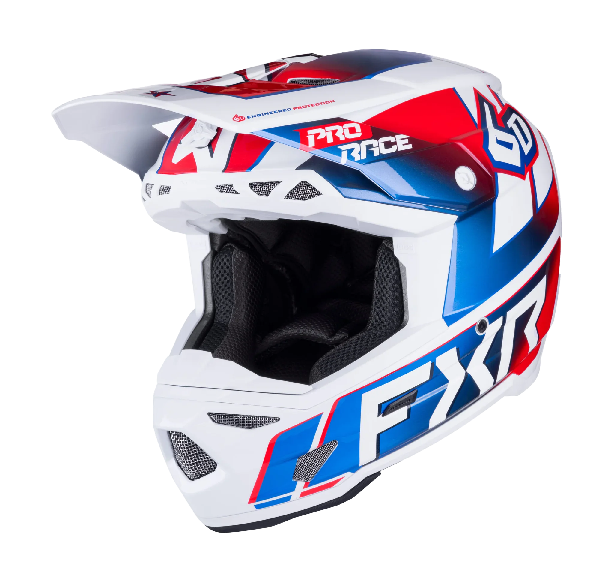 6D Motocross Helmet ATR-3 FXR - Patriot