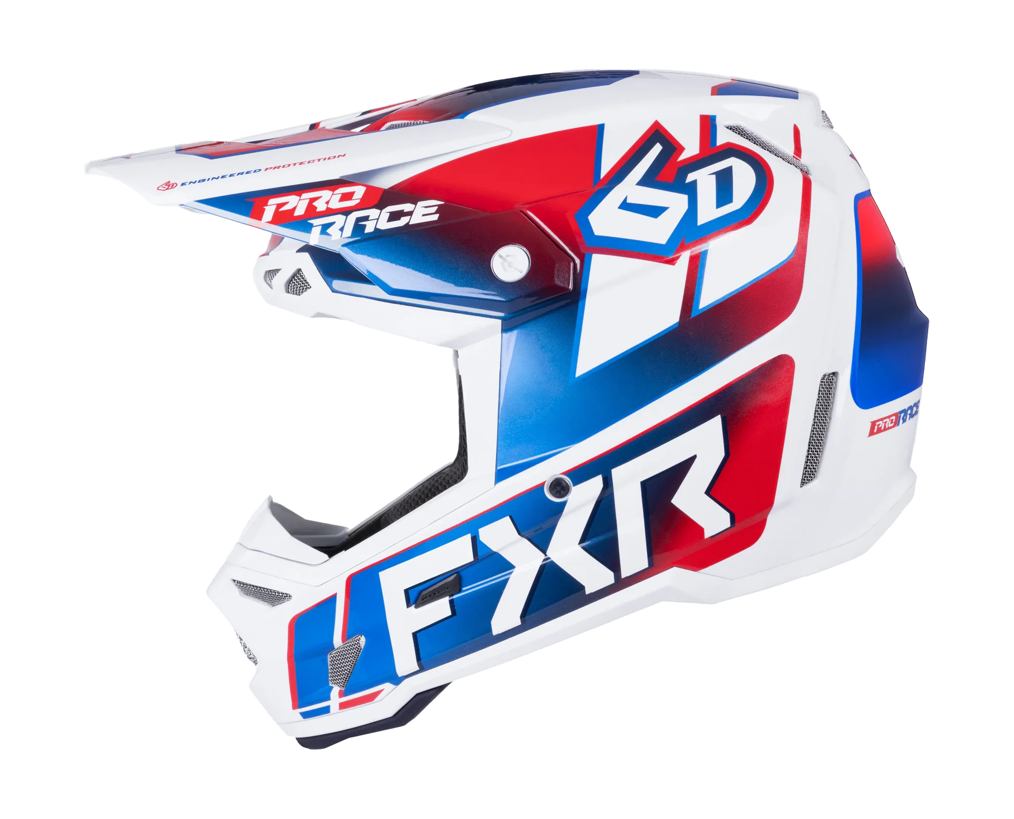 6D Motocross Helmet ATR-3 FXR - Patriot