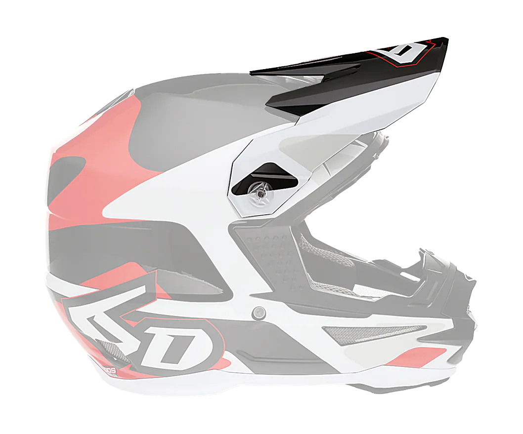 6D Helmet Visor ATR-1 Apex - Red