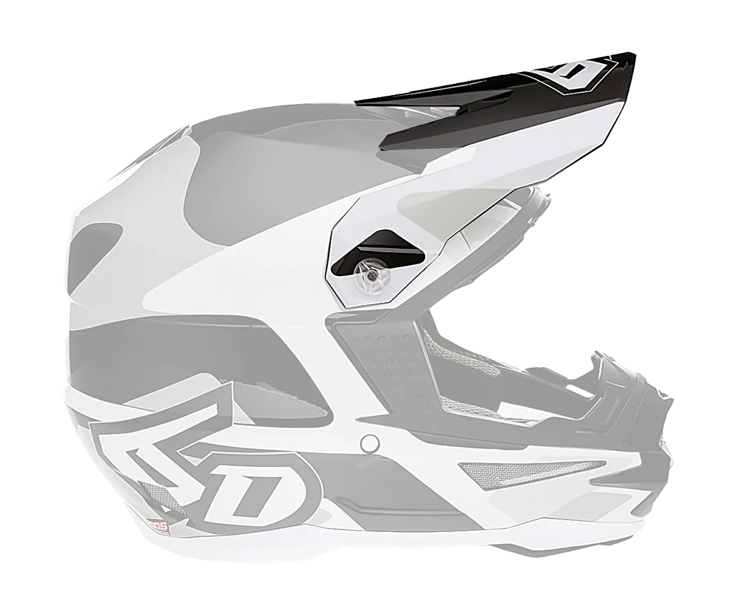 6D Helmet Visor ATR-1 Apex - White