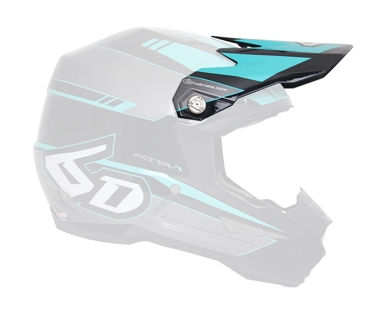 6D Helmet Visor ATR-1 Force - Blue