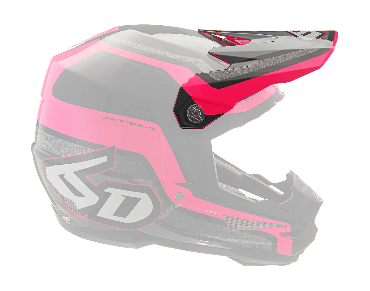 6D Helmet Visor ATR-1 Fuse - Pink / Black