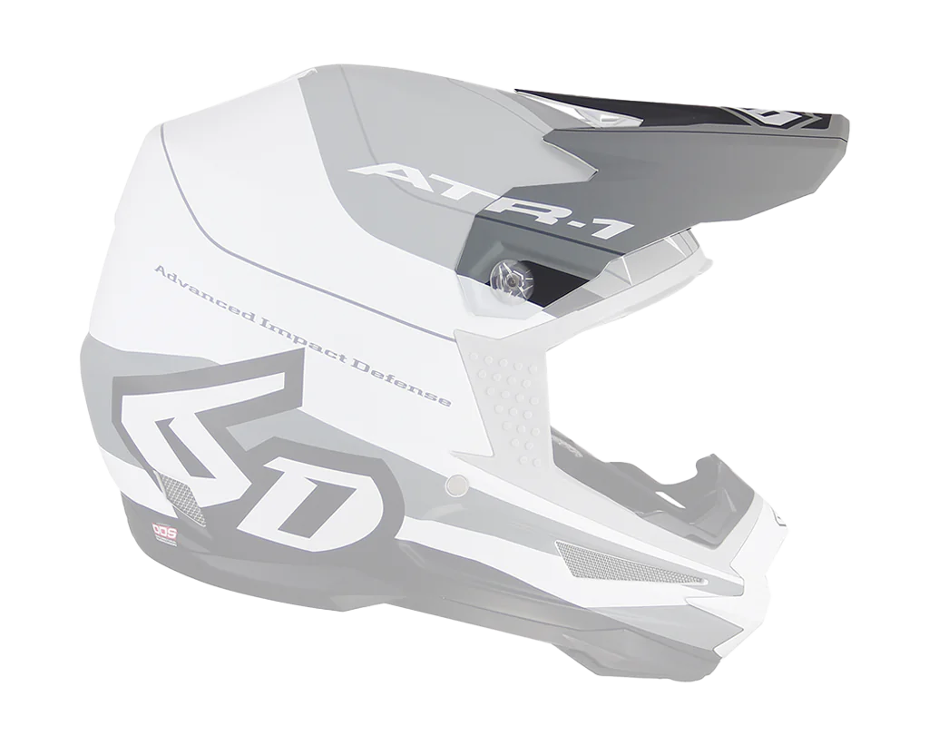 6D Helmet Visor ATR-1 Pace - White / Grey