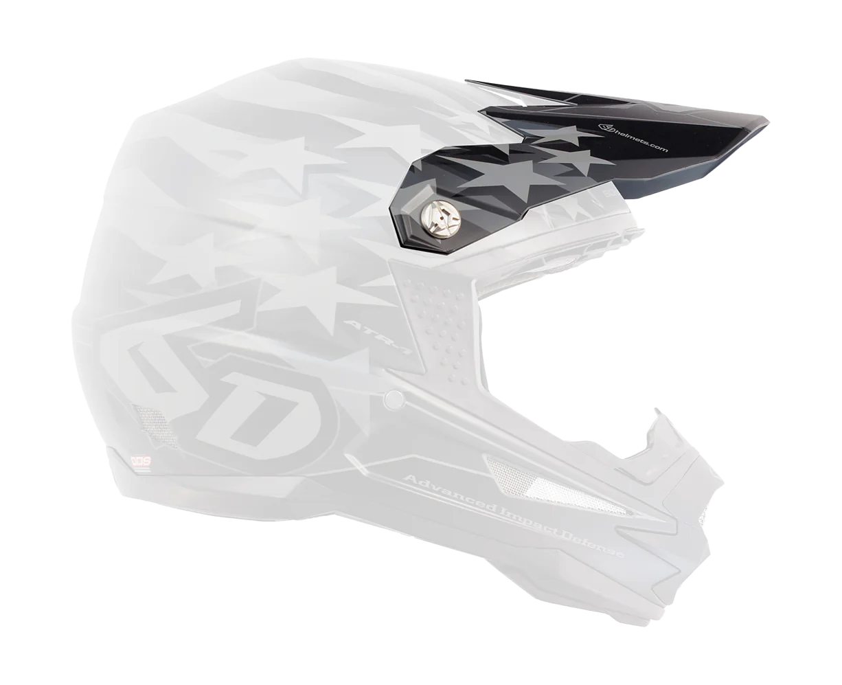 6D Helmet Visor ATR-1 Patriot - Matte Black