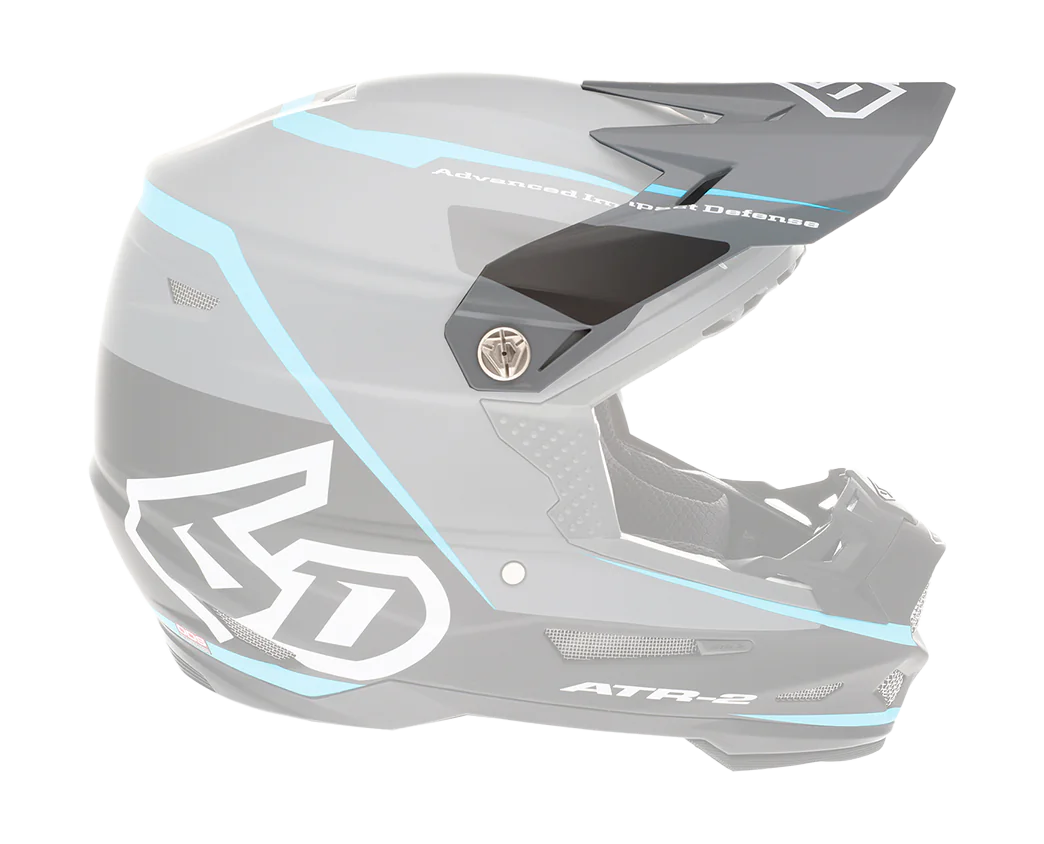 6D Helmet Visor ATR-2 Alpha - Cyan