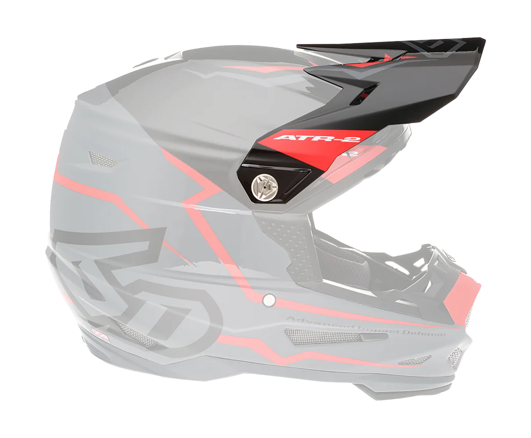 6D Helmet Visor ATR-2 Element - Grey