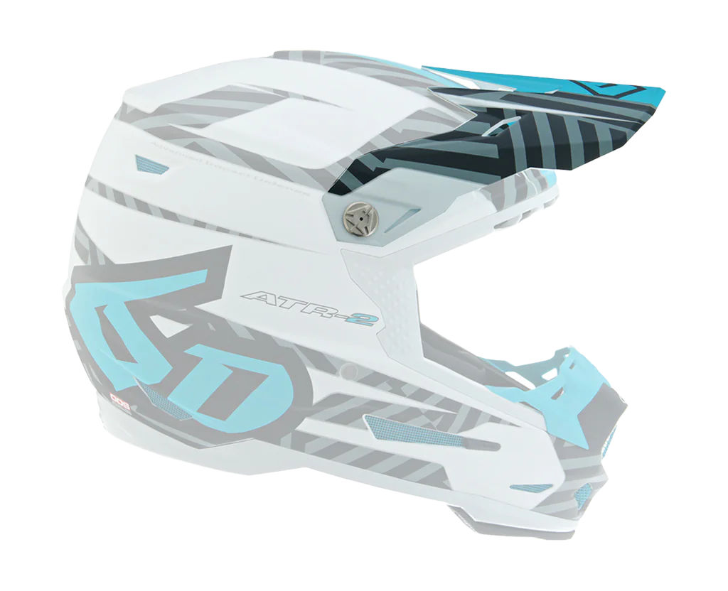 6D Helmet Visor ATR-2 Havoc - Electric Blue